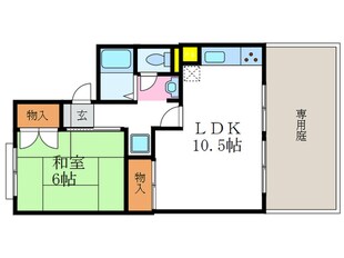 ノ－ブル広野の物件間取画像